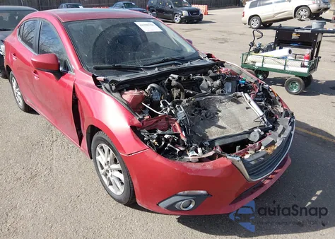 2014 Mazda Mazda3 I Grand Touring from USA, damaged, VIN JM1BM1W73E1201660